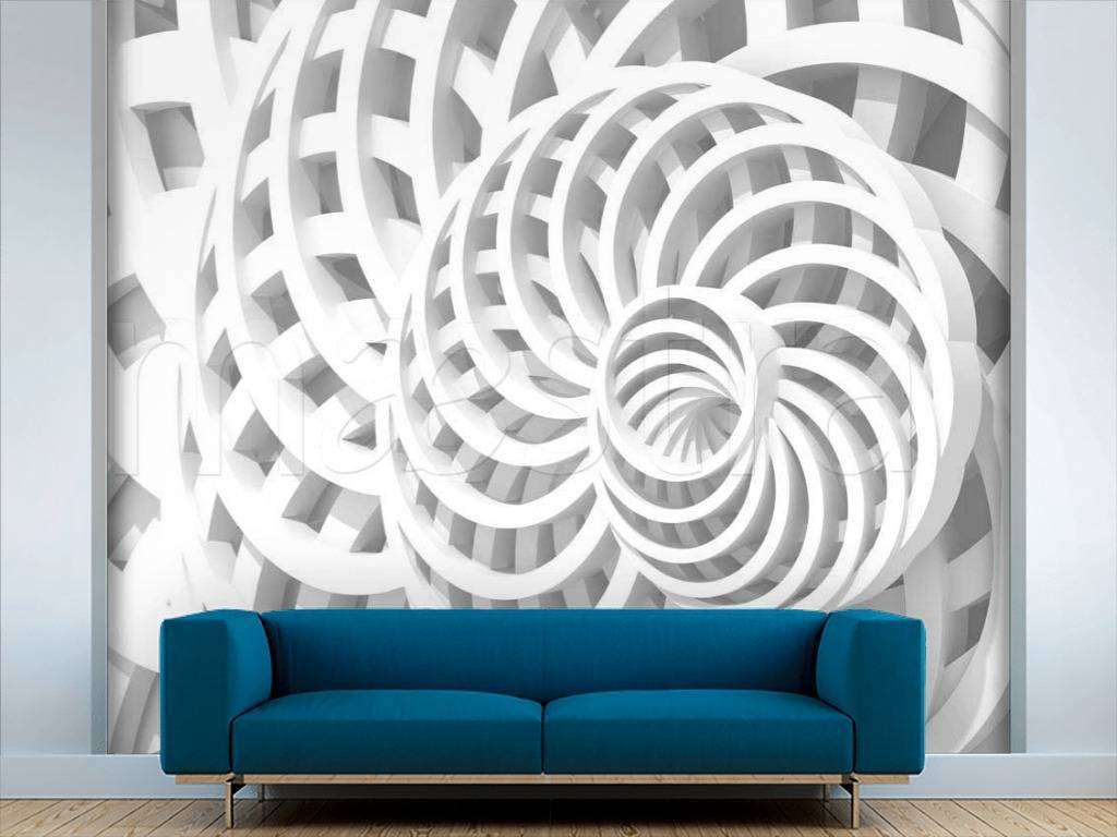 Фотообои Белая фантазия  9-197