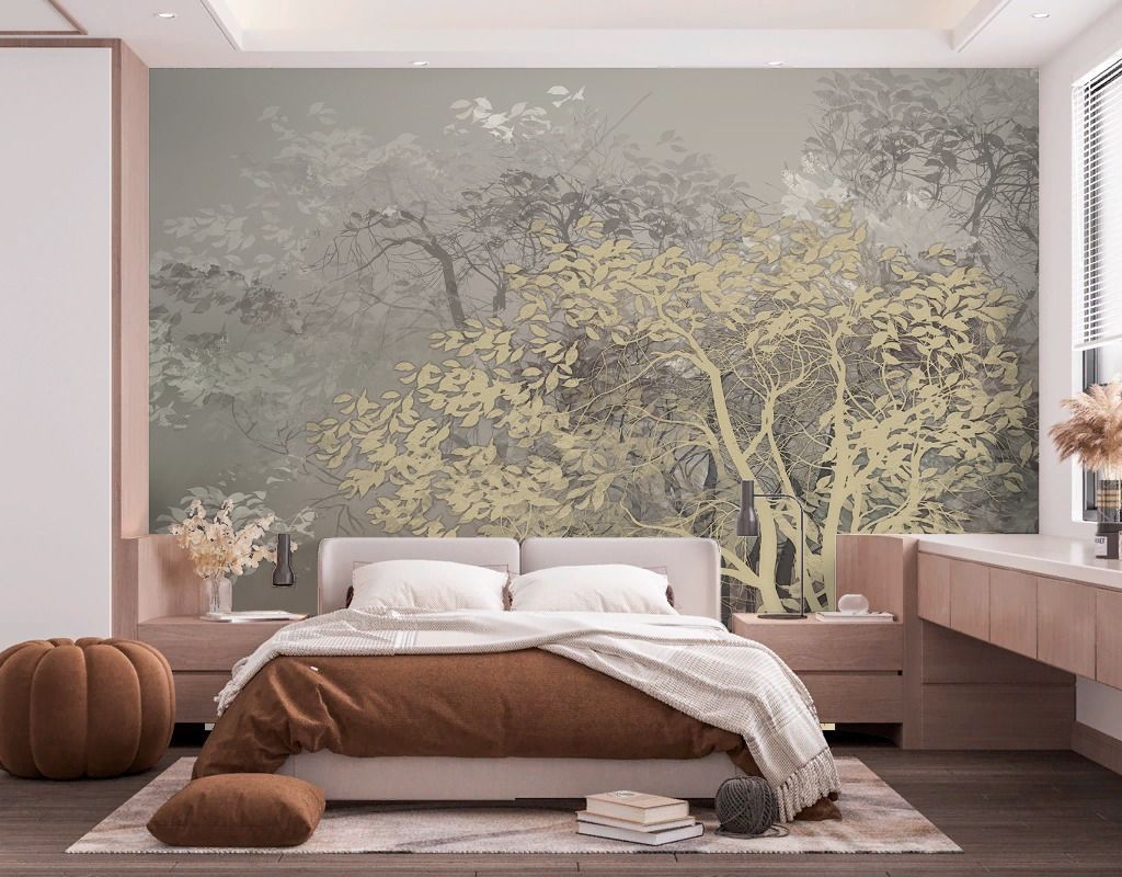 Фотообои Дерево живопись  13-377