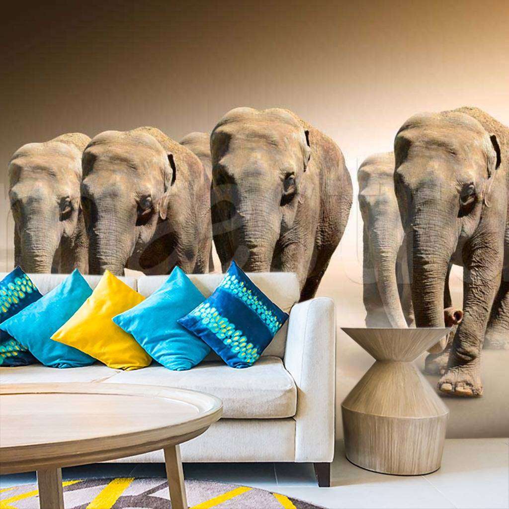 Фотообои Четыре слона  9-170