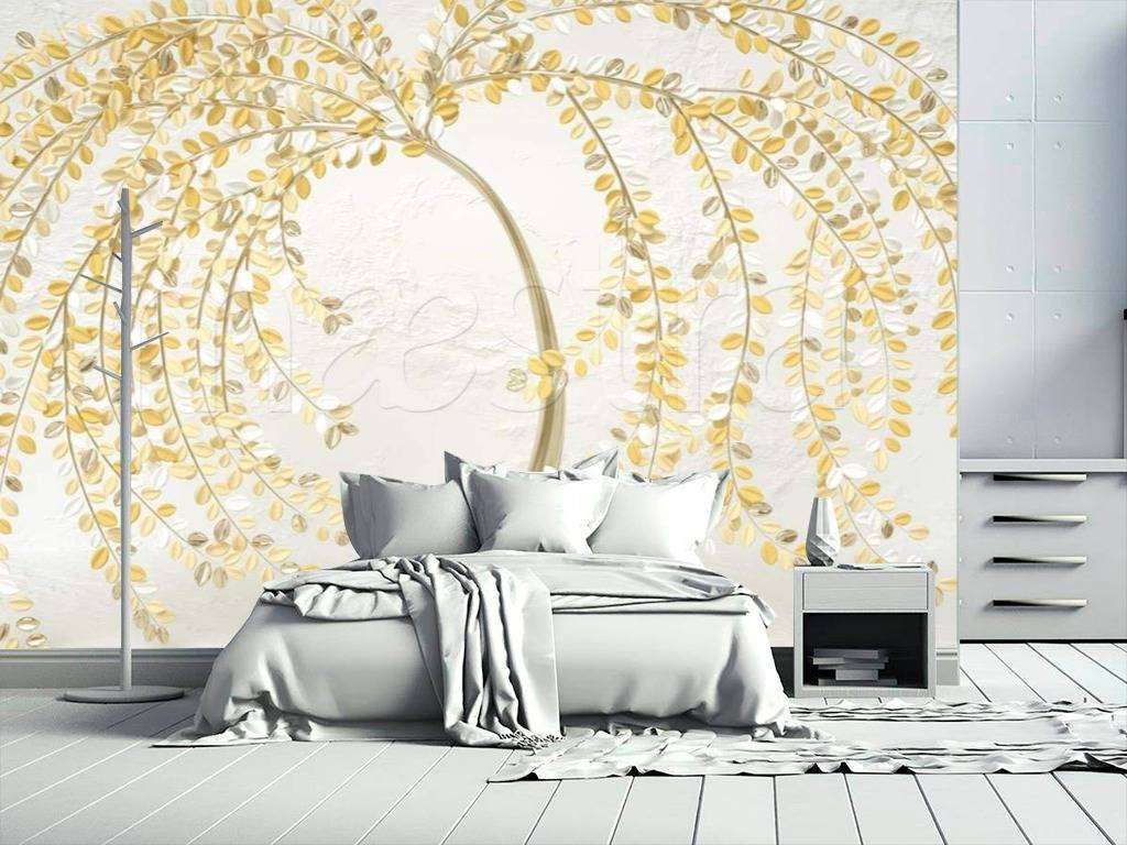 Фотообои Бесшовные обои на стену:  Дерево 3д трехмерный рельеф. Артикул: 15-023  