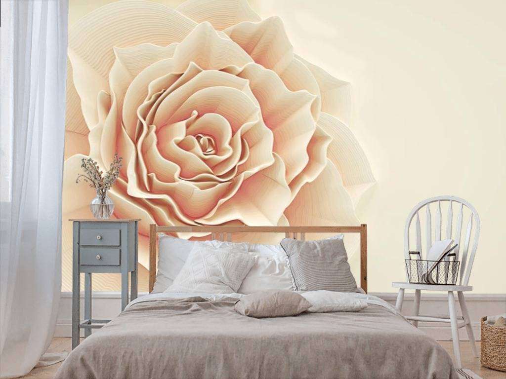 Фотообои 3д роза  15-475