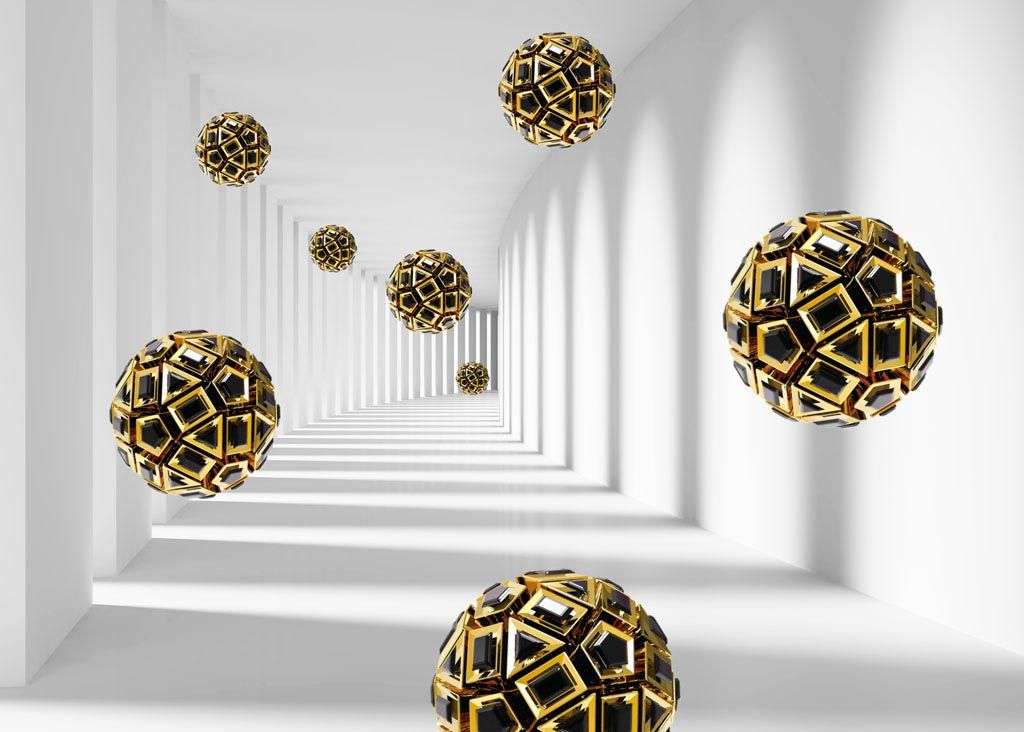 Фотообои в интерьере загадочный тоннель  10-611 фото