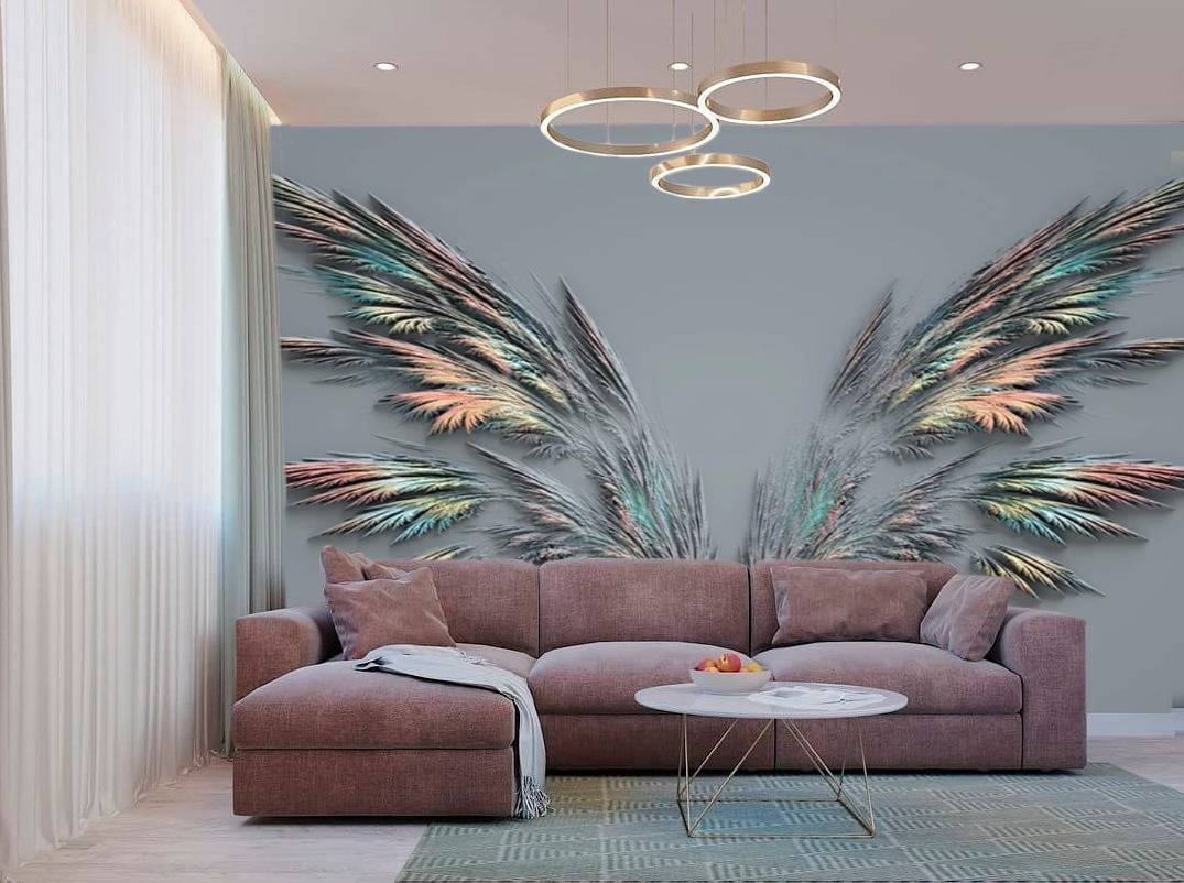 Фотообои 3d крылья  15-387