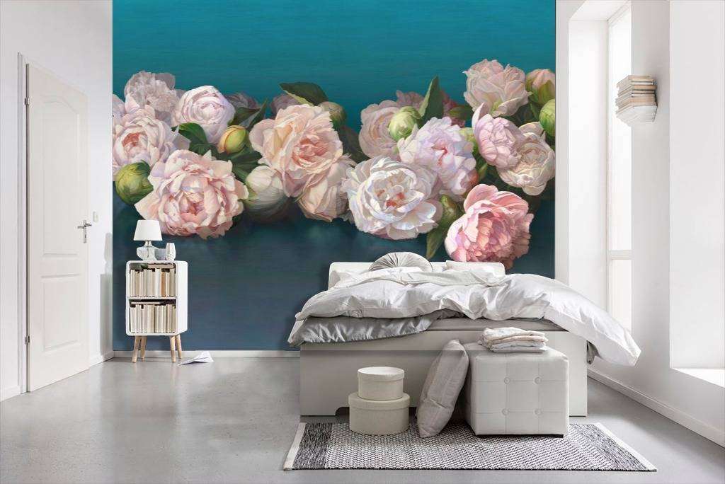 Фотообои Пионы акварель  7-980