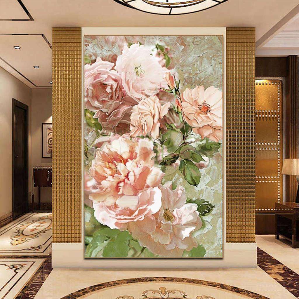 Фотообои Розы акварелью  7-523