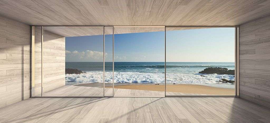 Фотообои в интерьере 3д терраса  9-2062 фото