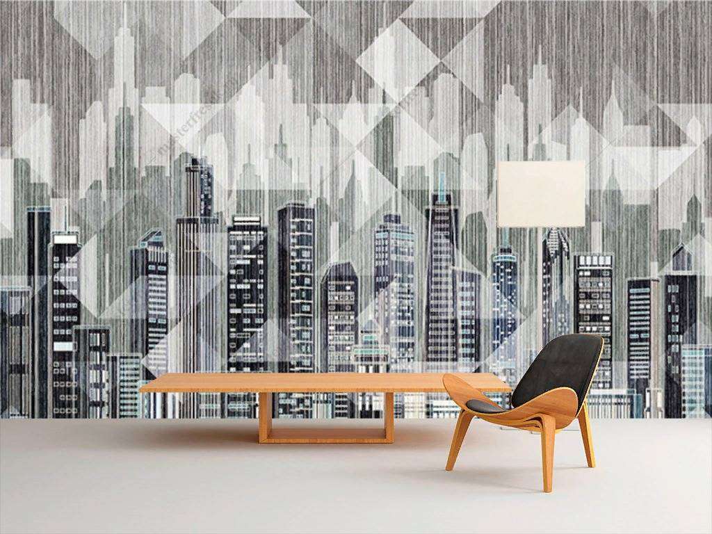 Фотообои в интерьере город  15-850 фото