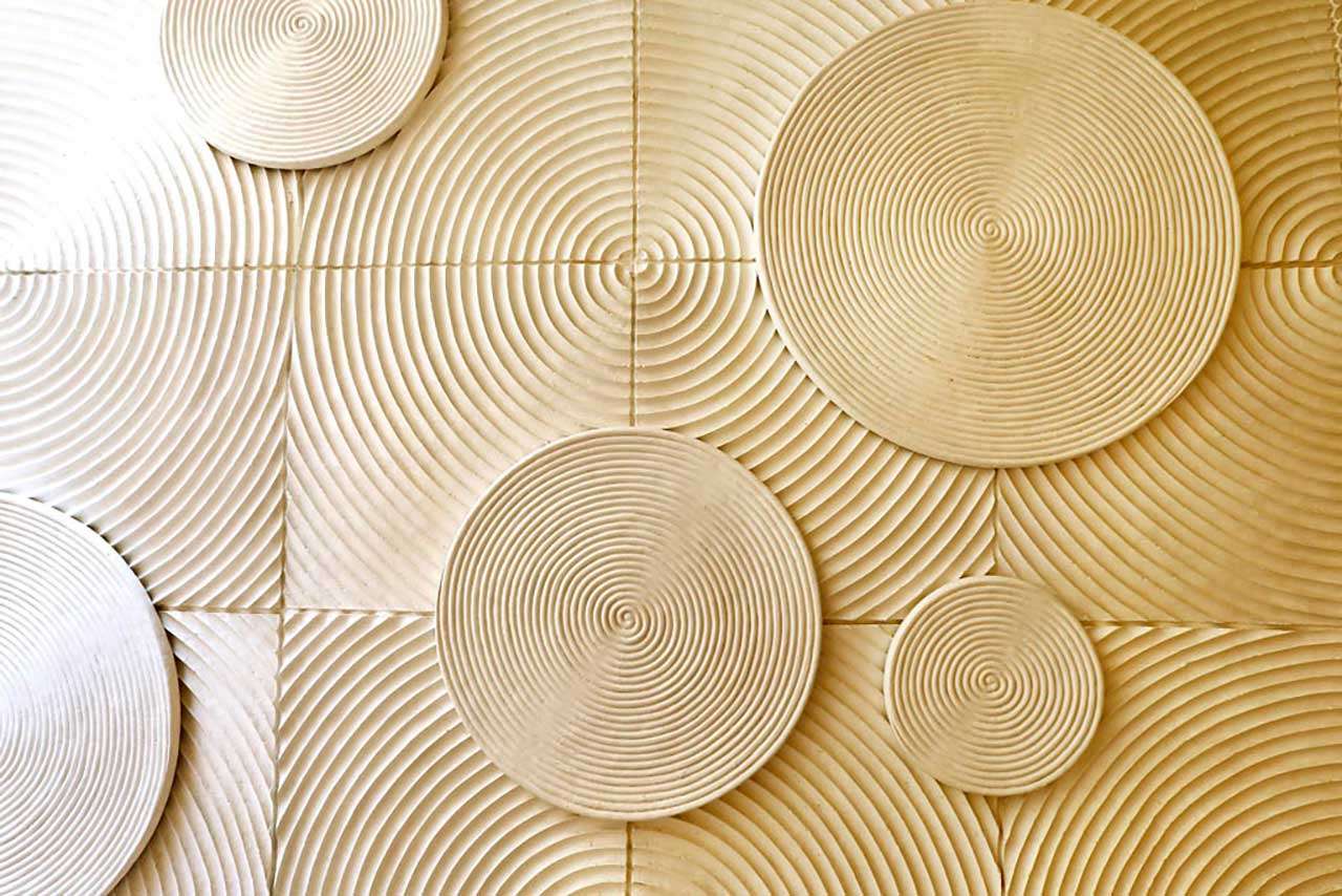 Фотообои в интерьере 3д абстракция шары  9-018 фото