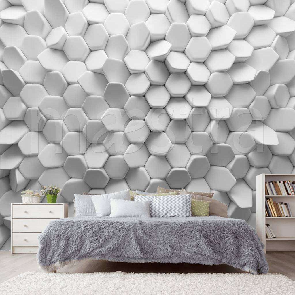 Фотообои Объемные 3д соты  10-438