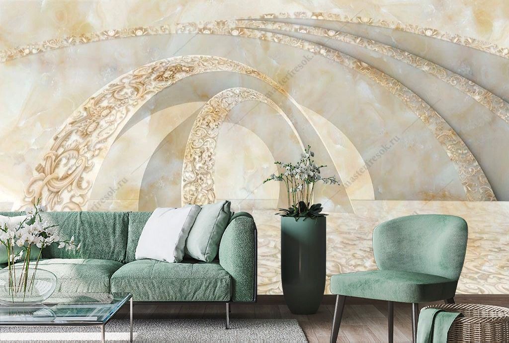 Фотообои Цветочный тоннель  10-879