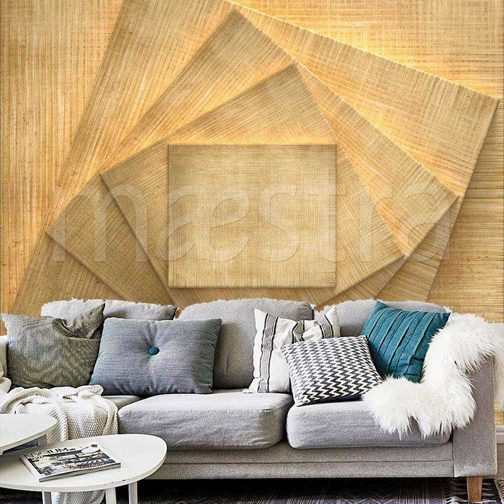 Фотообои 3д абстракция квадраты  9-021