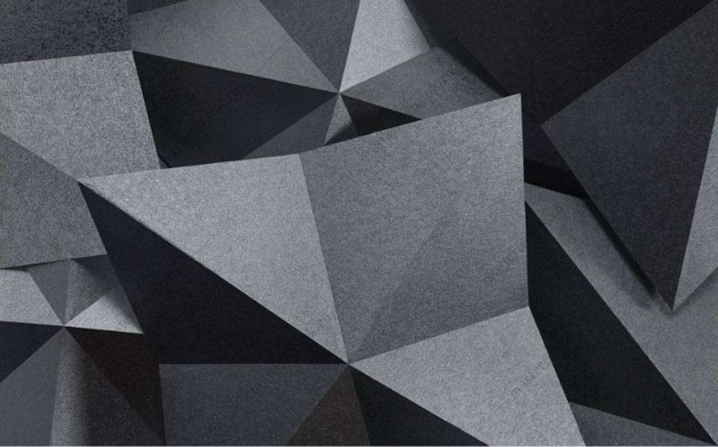 Фотообои в интерьере геометрические фигуры  15-810 фото