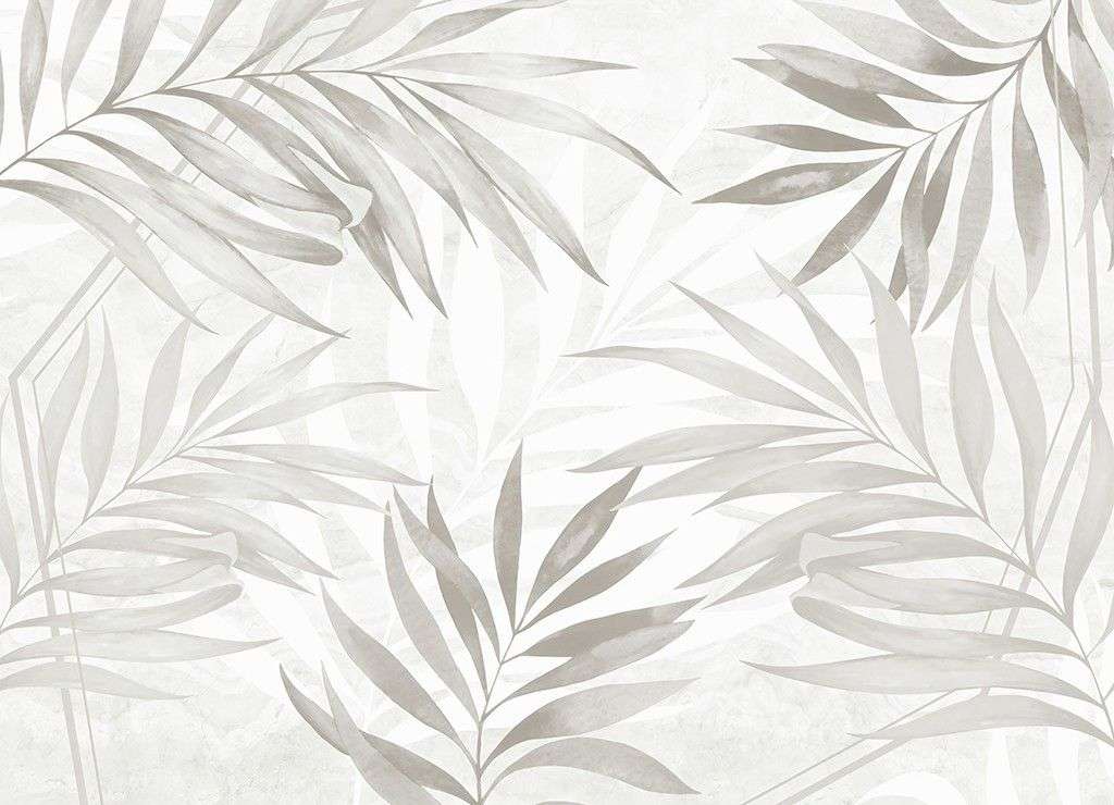 Фотообои в интерьере листья тонкие фоновые  9-1950 фото