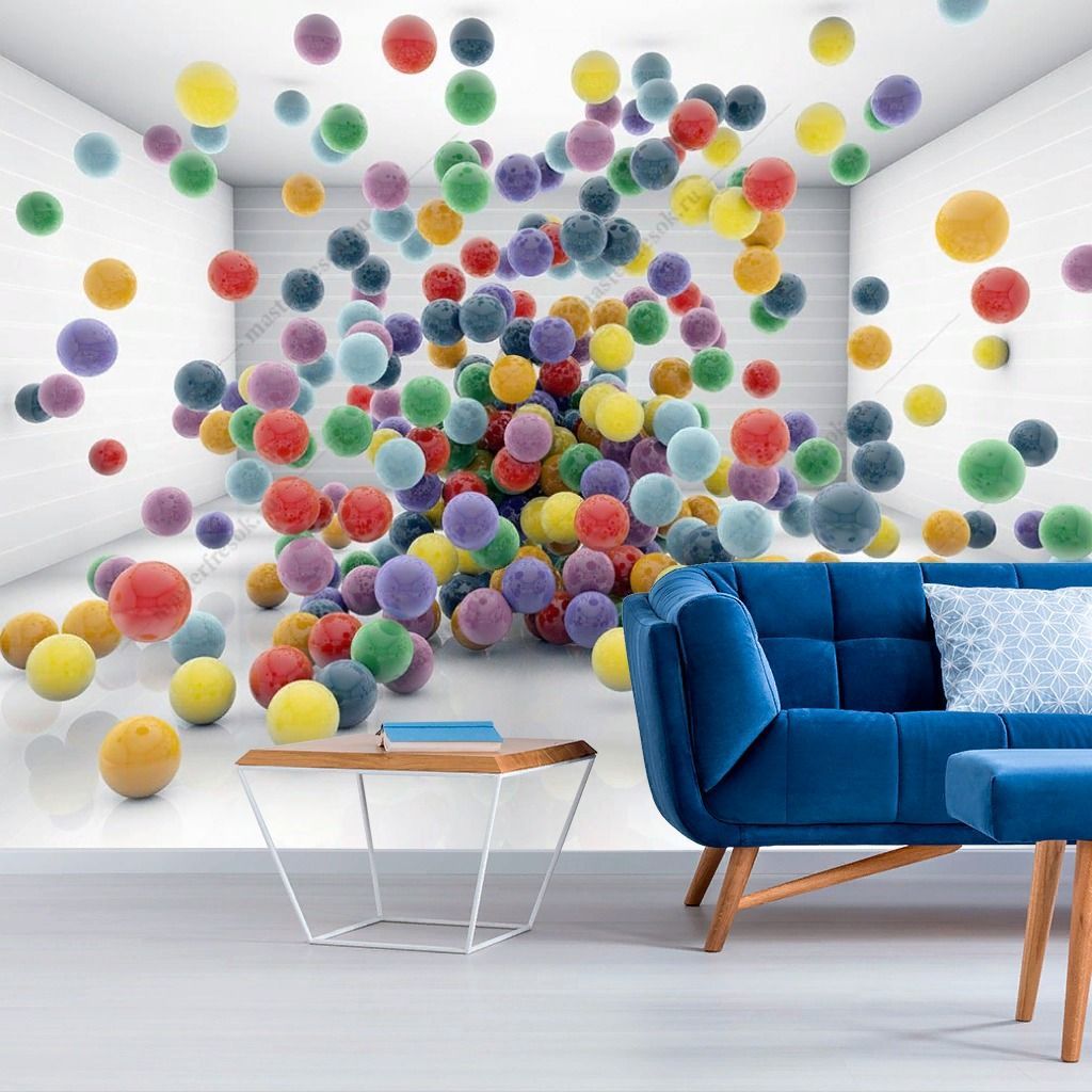 Фотообои 3д шарики  10-894