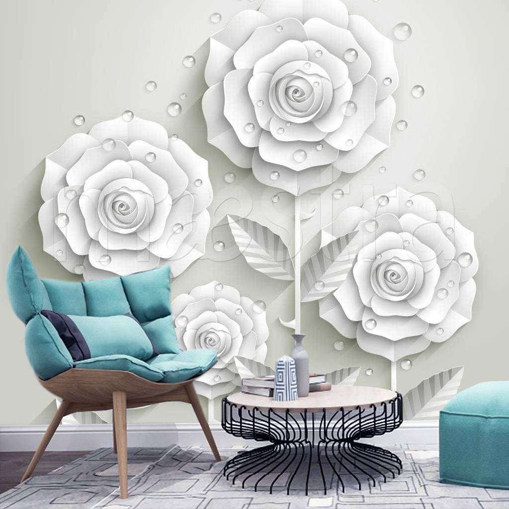 Фотообои Белый цвет  9-011