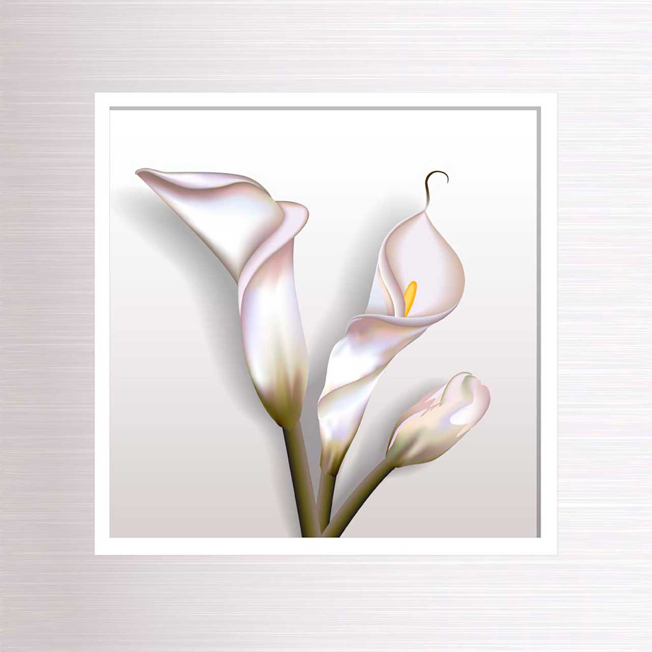 Фотообои в интерьере каллы  9-060 фото