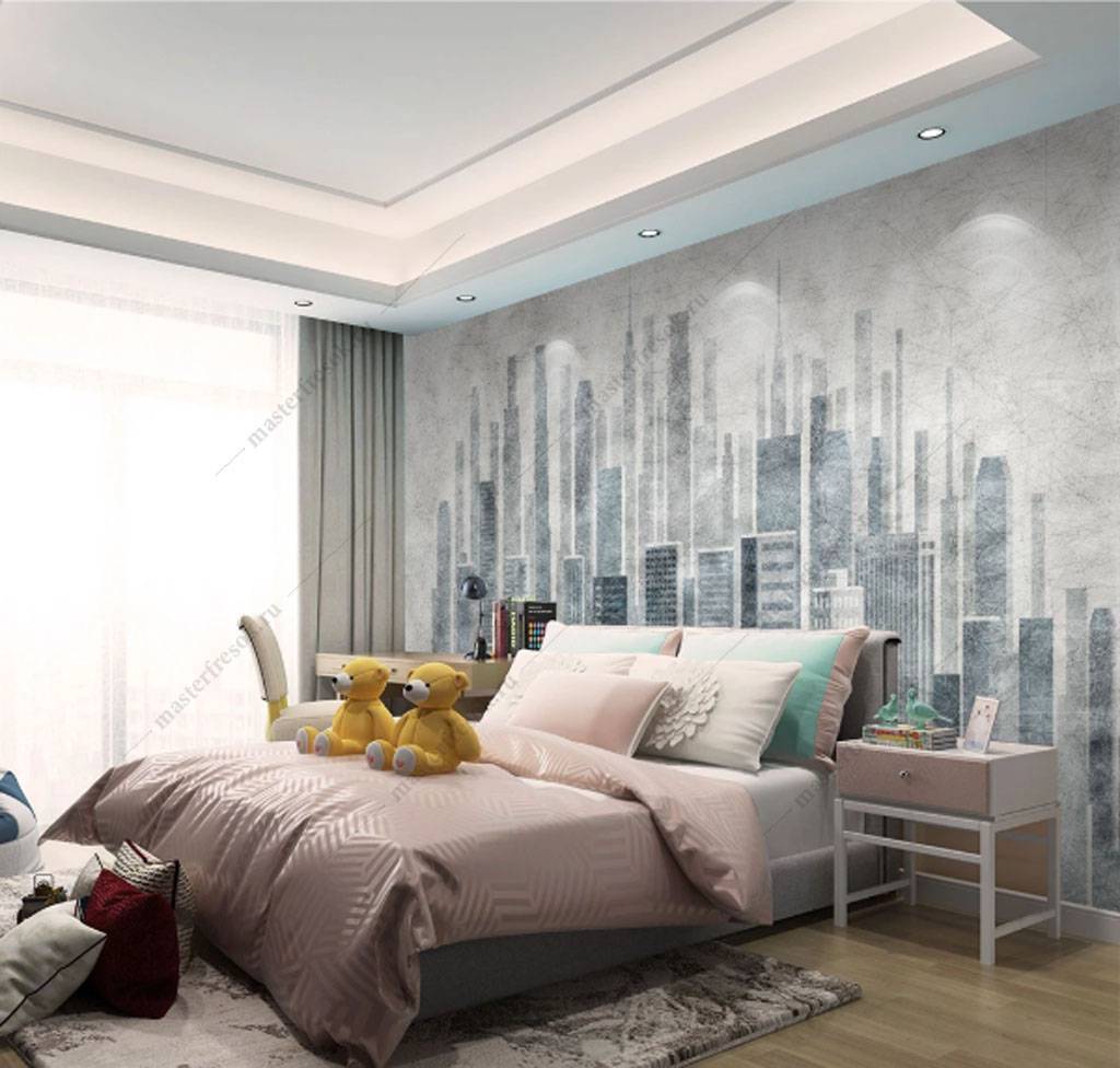 Фотообои Акварельный город  15-867