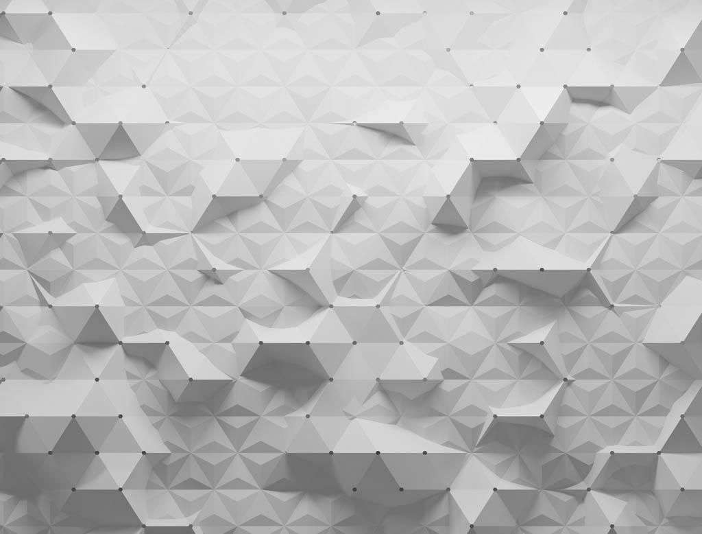 Фотообои в интерьере 3д объемные соты  10-815 фото