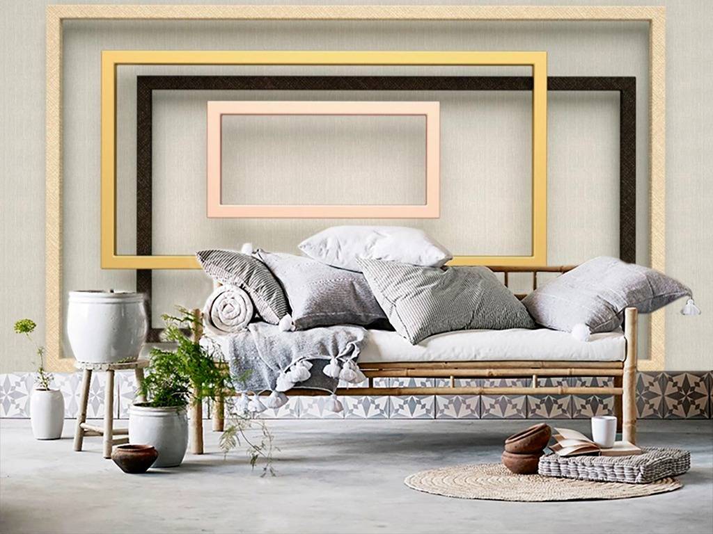 Фотообои 3д рамки  15-441