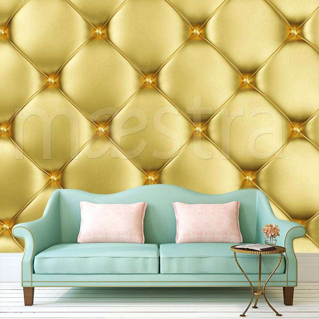 Фотообои 3д абстракция золотой фон  9-023