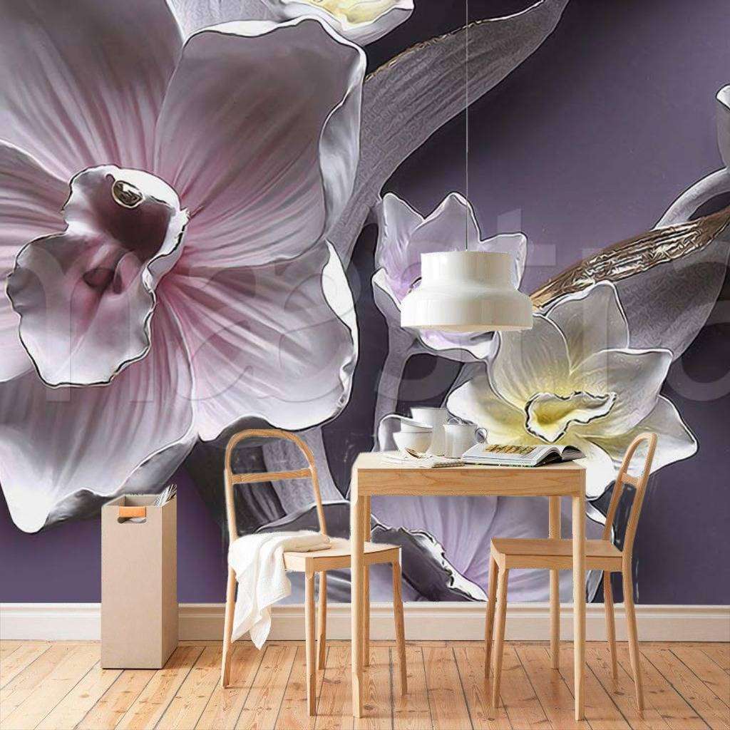 Фотообои Орхидеи 3д  7-811