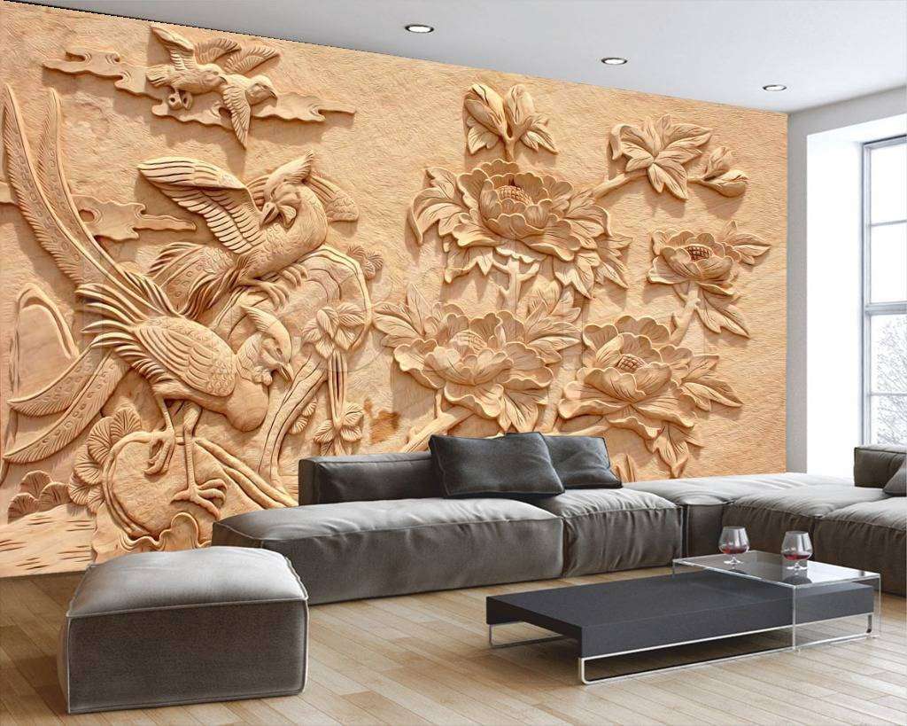 Фотообои Резьба по дереву 3д  10-448