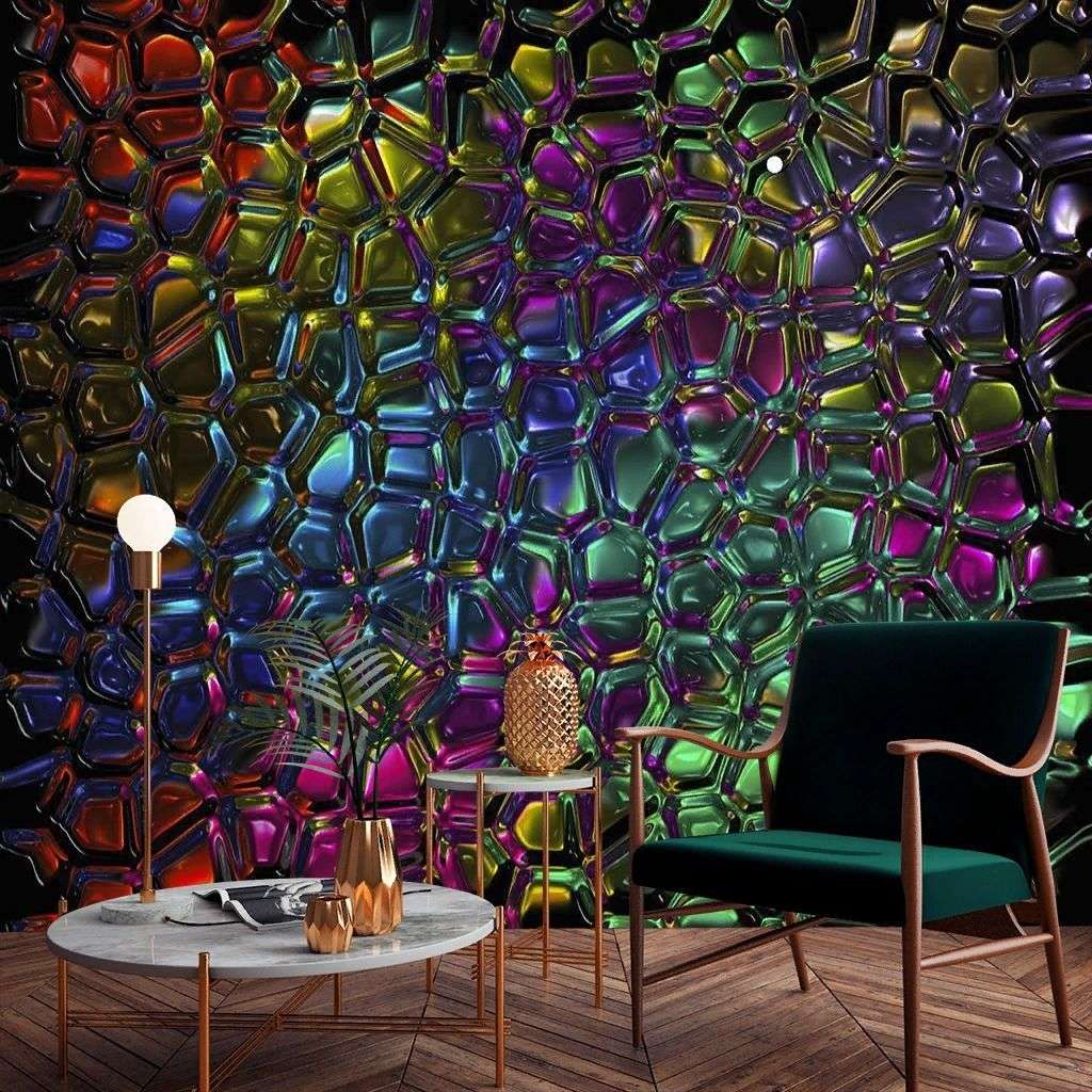 Фотообои Цветная мозаика  9-1429