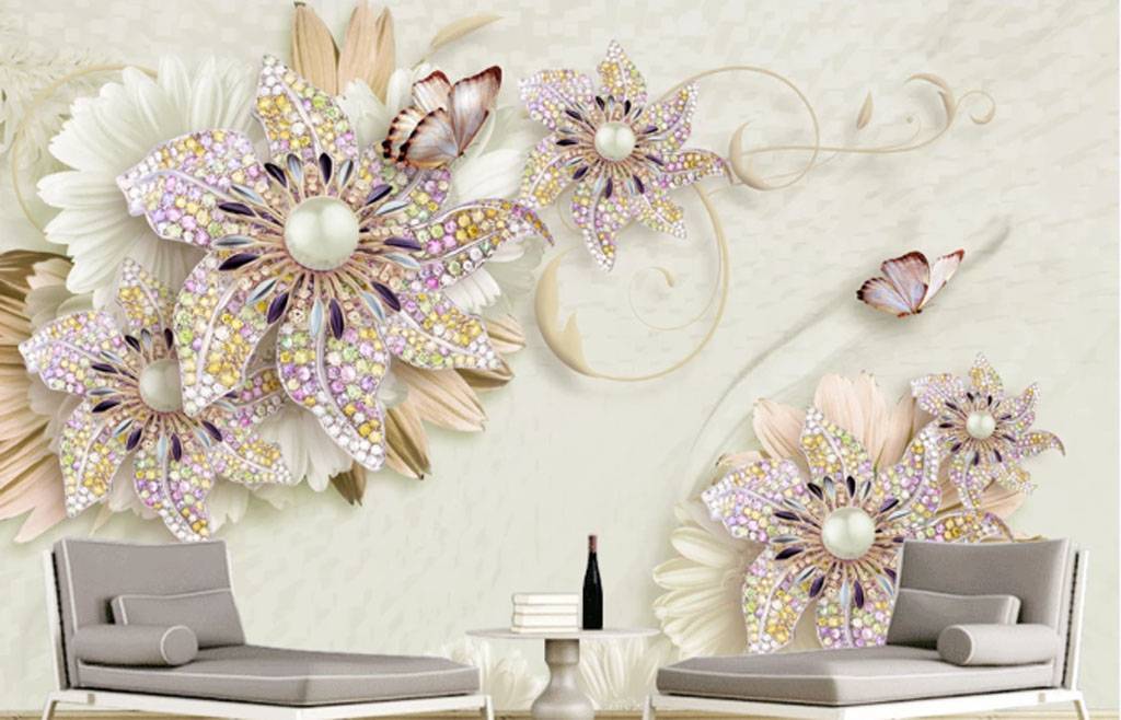 Фотообои Россыпь страз  15-766