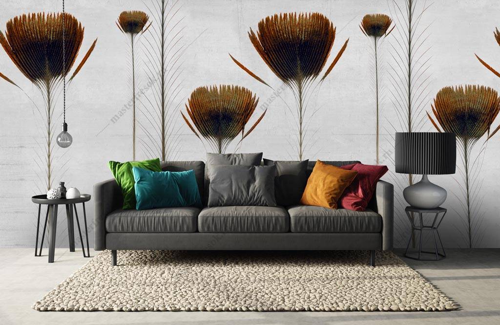 Фотообои Цветок чертополоха  9-1270