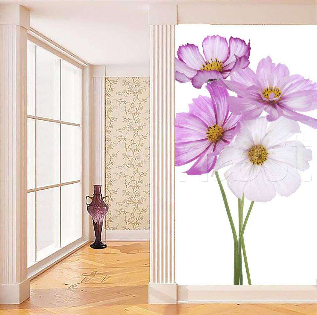 Фотообои Бесшовные обои на стену:  Розовые цветы. Артикул: 9-070  