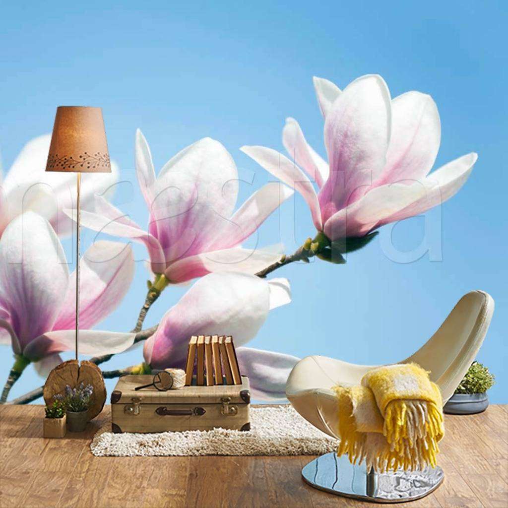 Фотообои 3д крокусы  4-082