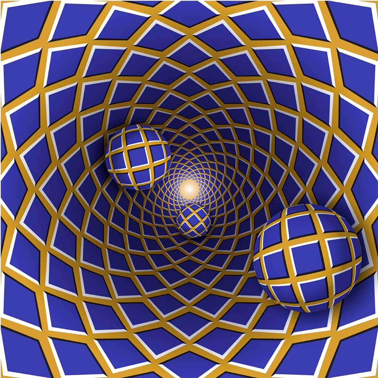 Фотообои в интерьере падающие шары  9-149 фото