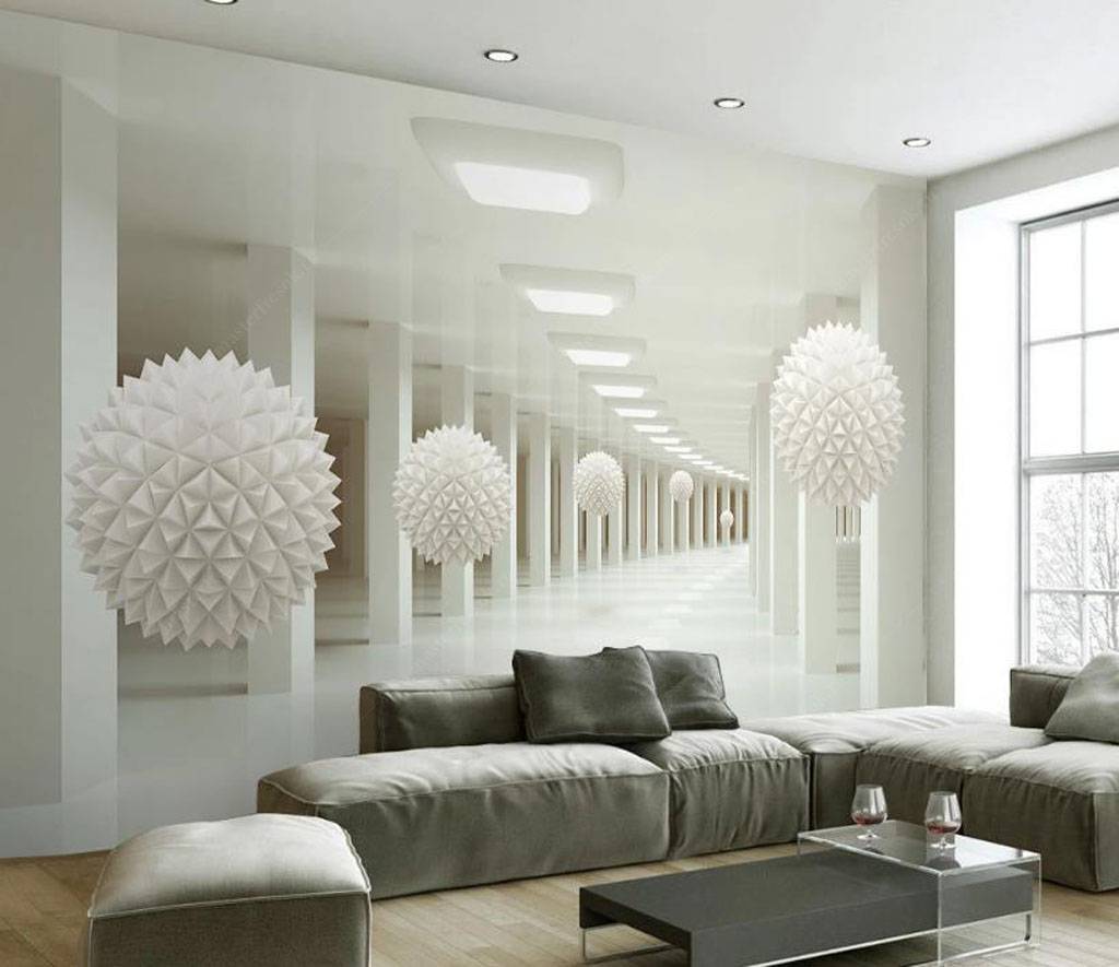 Фотообои Летающие шары  15-724