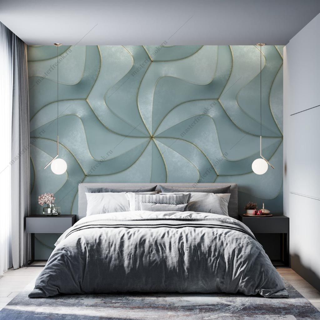 Фотообои Объемная волна  9-1592