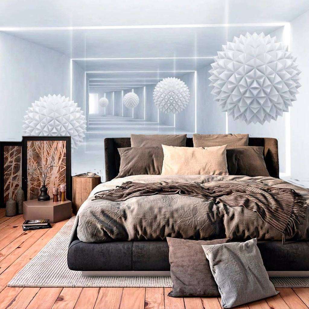 Фотообои в интерьере путь в будущее  15-719 фото