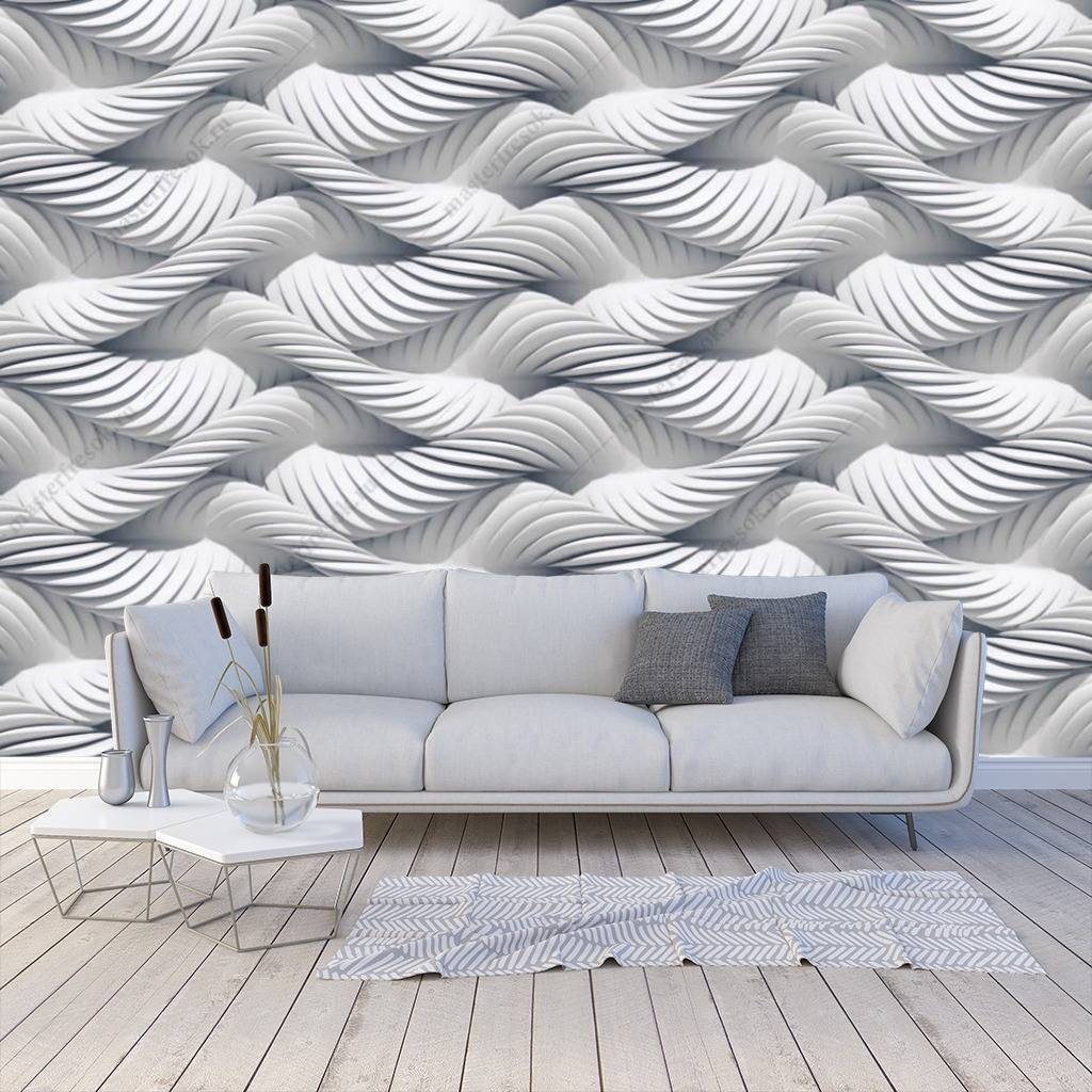 Фотообои 3д абстракция волны  10-801