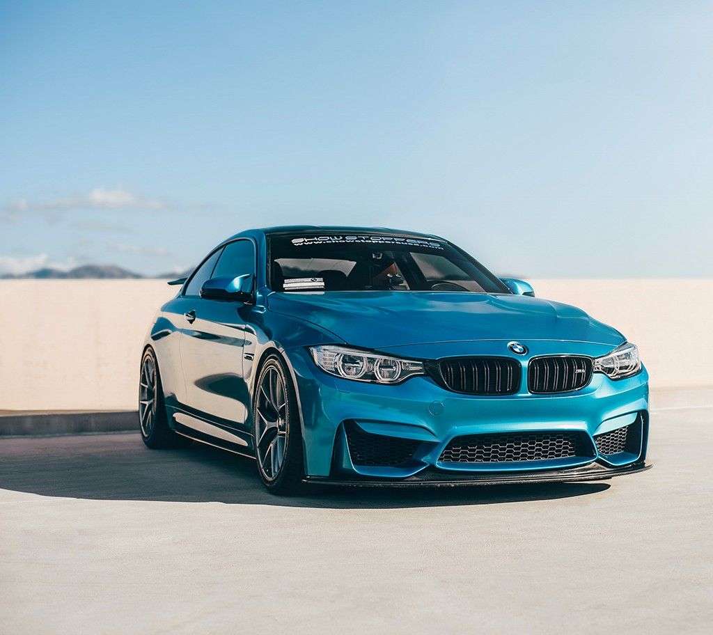 Фотообои в интерьере синий bmw  12-1405 фото