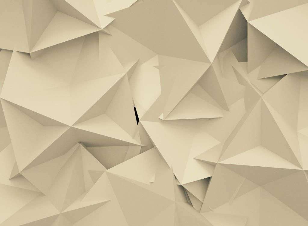 Фотообои в интерьере геометрическая абстракция  9-1303 фото