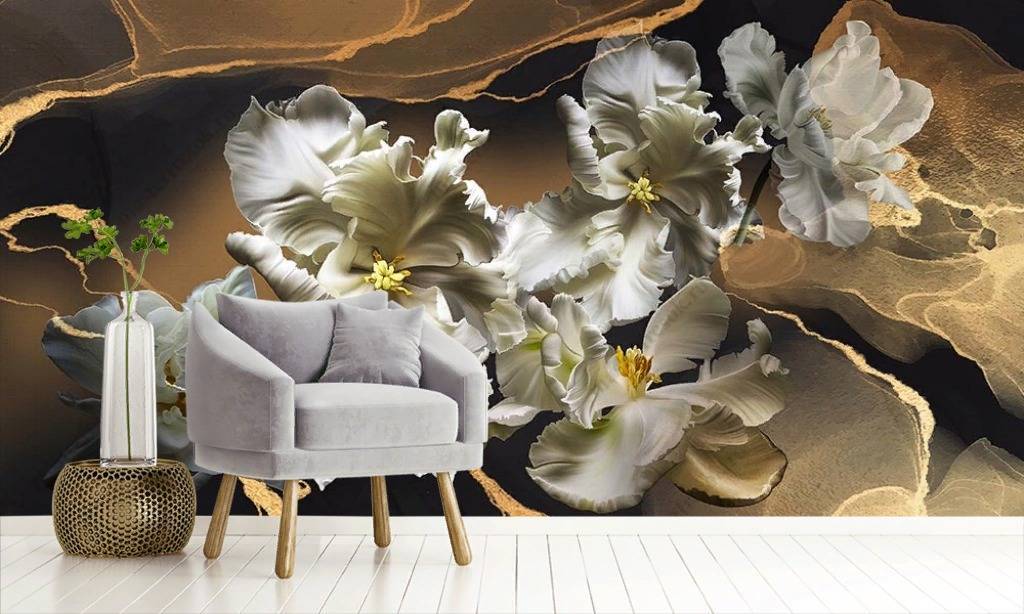 Фотообои Фиалка сенполия  10-876