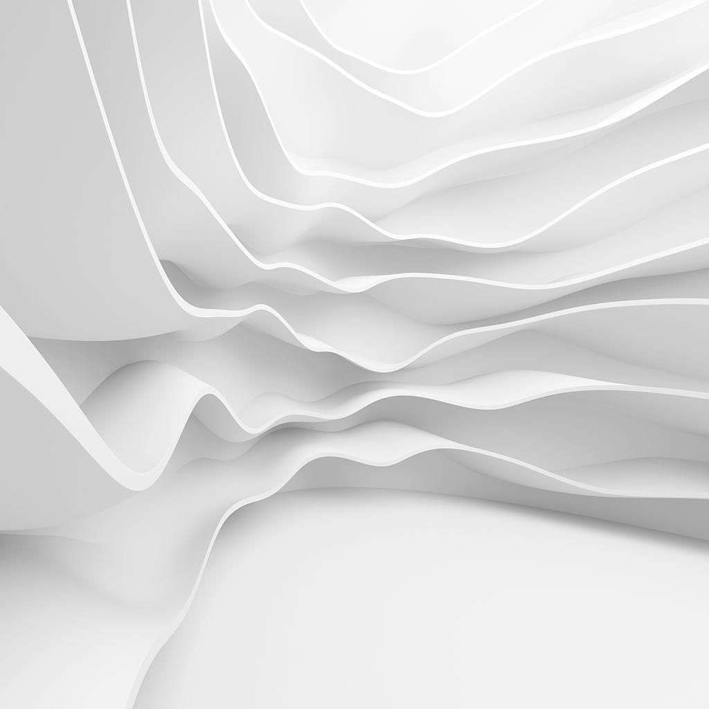 Фотообои в интерьере 3д абстрактные волны  10-898 фото