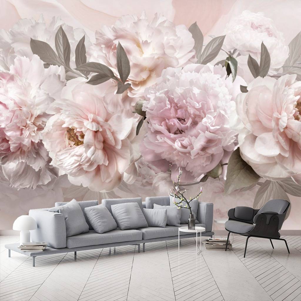 Фотообои Пышные пионы  13-086