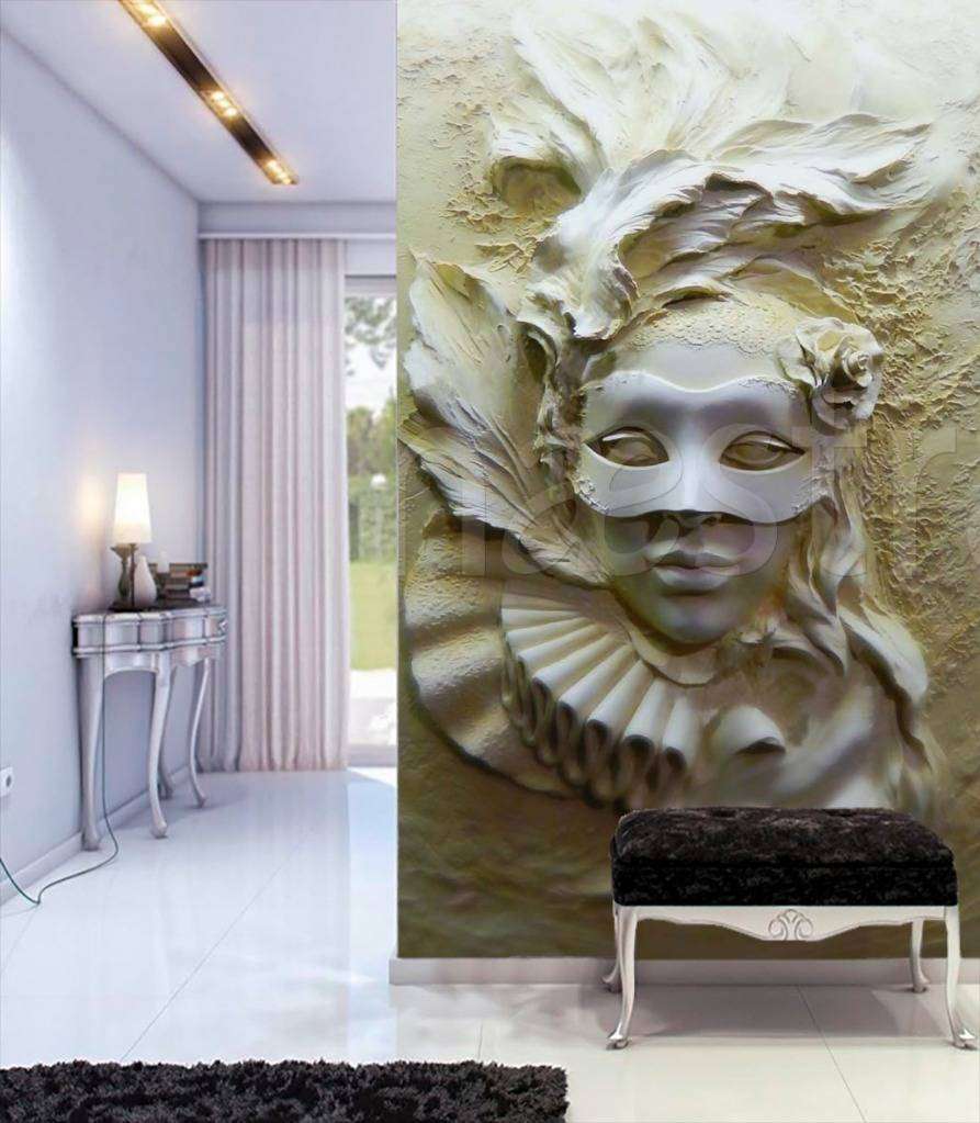 Фотообои Маска 3д  7-808