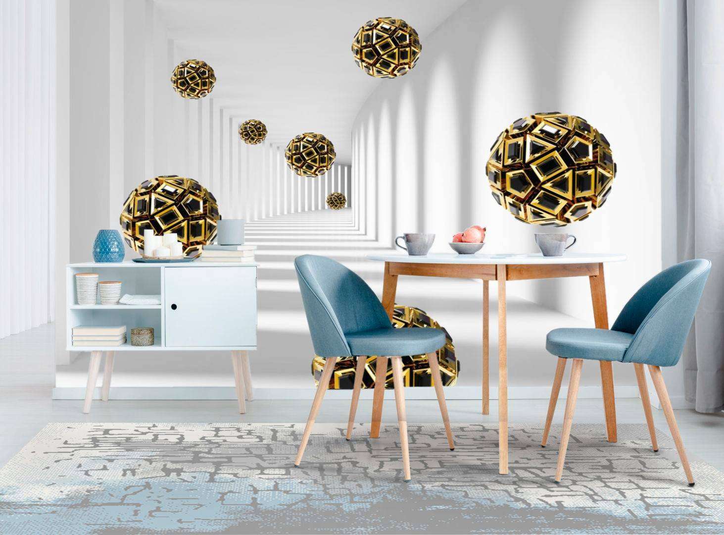 Фотообои в интерьере загадочный тоннель  10-611 фото