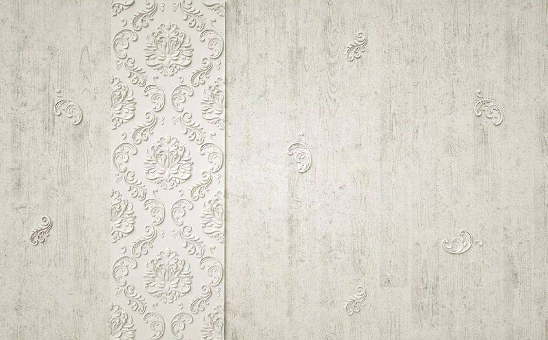 Фотообои в интерьере 3d панно каменная плитка  15-413 фото