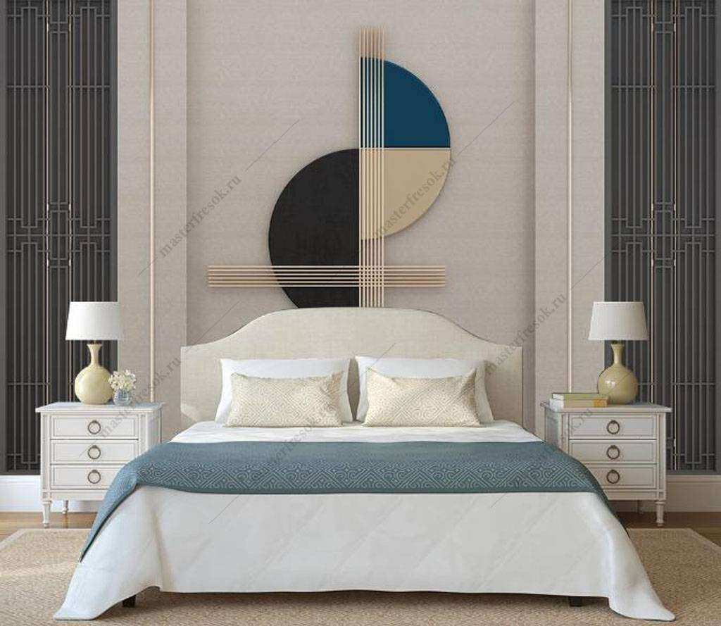 Фотообои в интерьере полукруг  16-059 фото