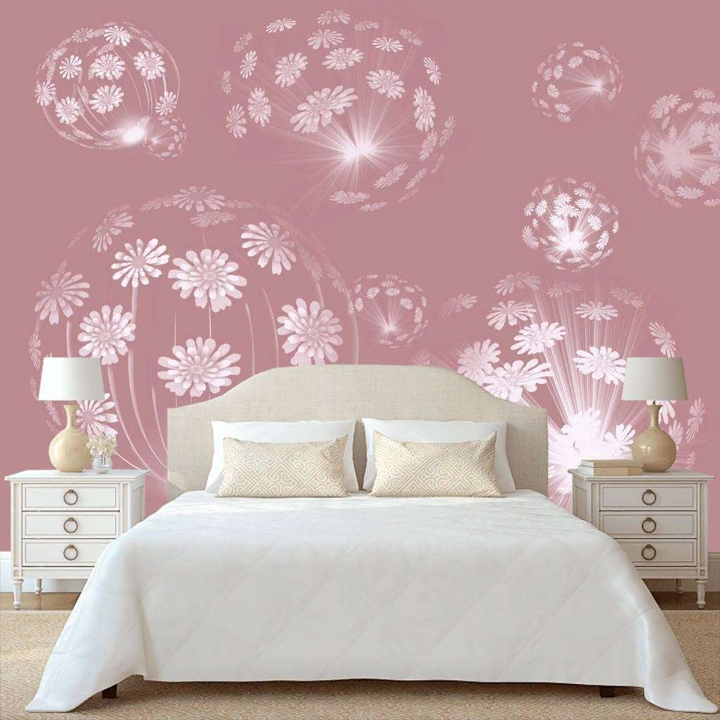 Фотообои Одуванчики 3д  13-076