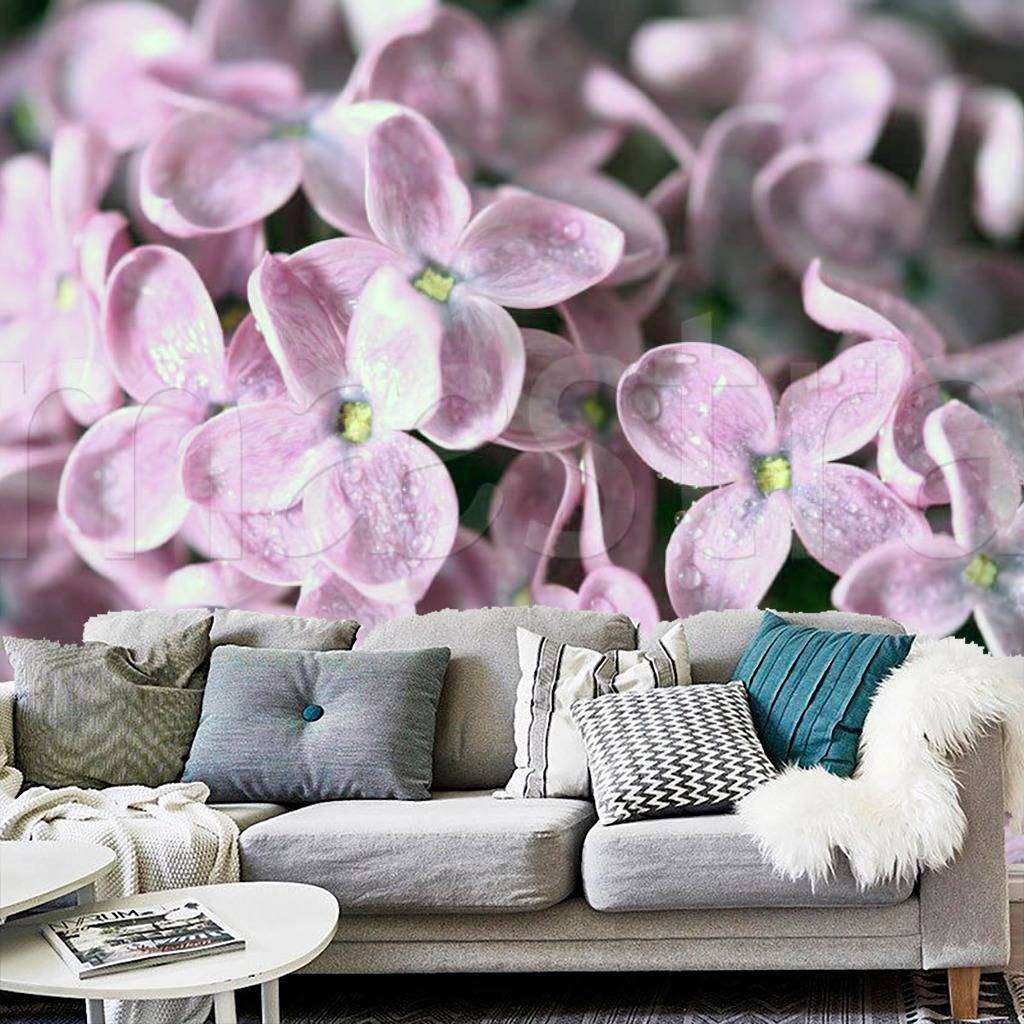 Фотообои цветущая сирень  4-045