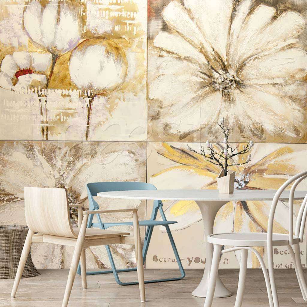 Фотообои Рисунок цветов  9-051