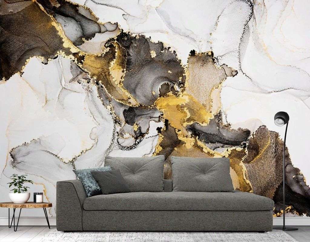 Фотообои в интерьере fluid 08  9-1911 фото