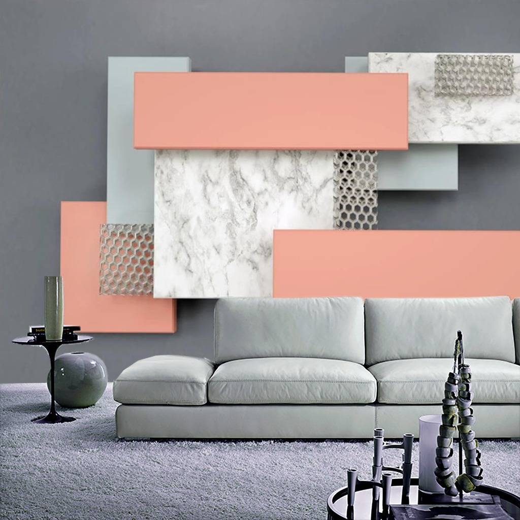 Фотообои 3д стереоскопические коралловые фигуры  15-367